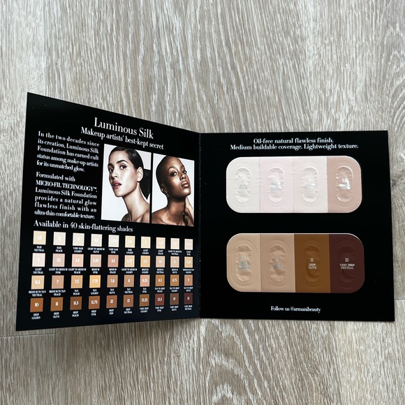 New! Giorgio Armani Luminous Silk Award Winning Foundation - Picture 2 of 3